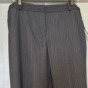 Gray Pinstripe women’s wide leg  Pants